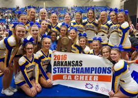 SHS Cheerleaders are Back-to-Back State Champions