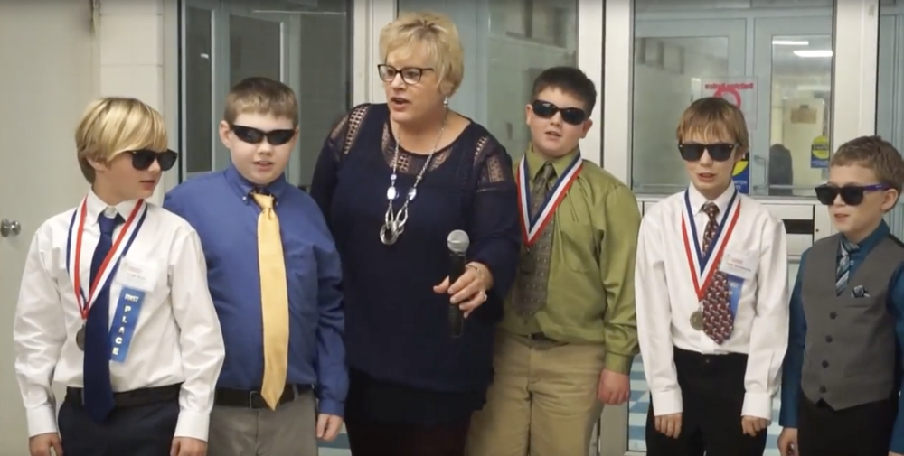 Check out this special performance by the SIS Stock Market Team!