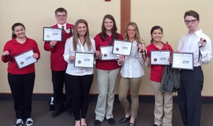 Seven SHS Students Recognized at the FCCLA Leadership Conference